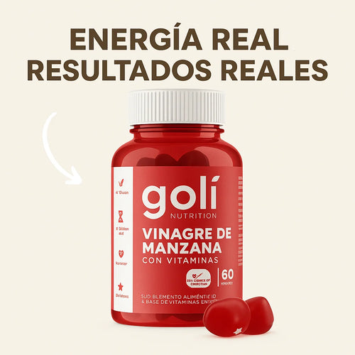 Gomitas de vinagre de manzana